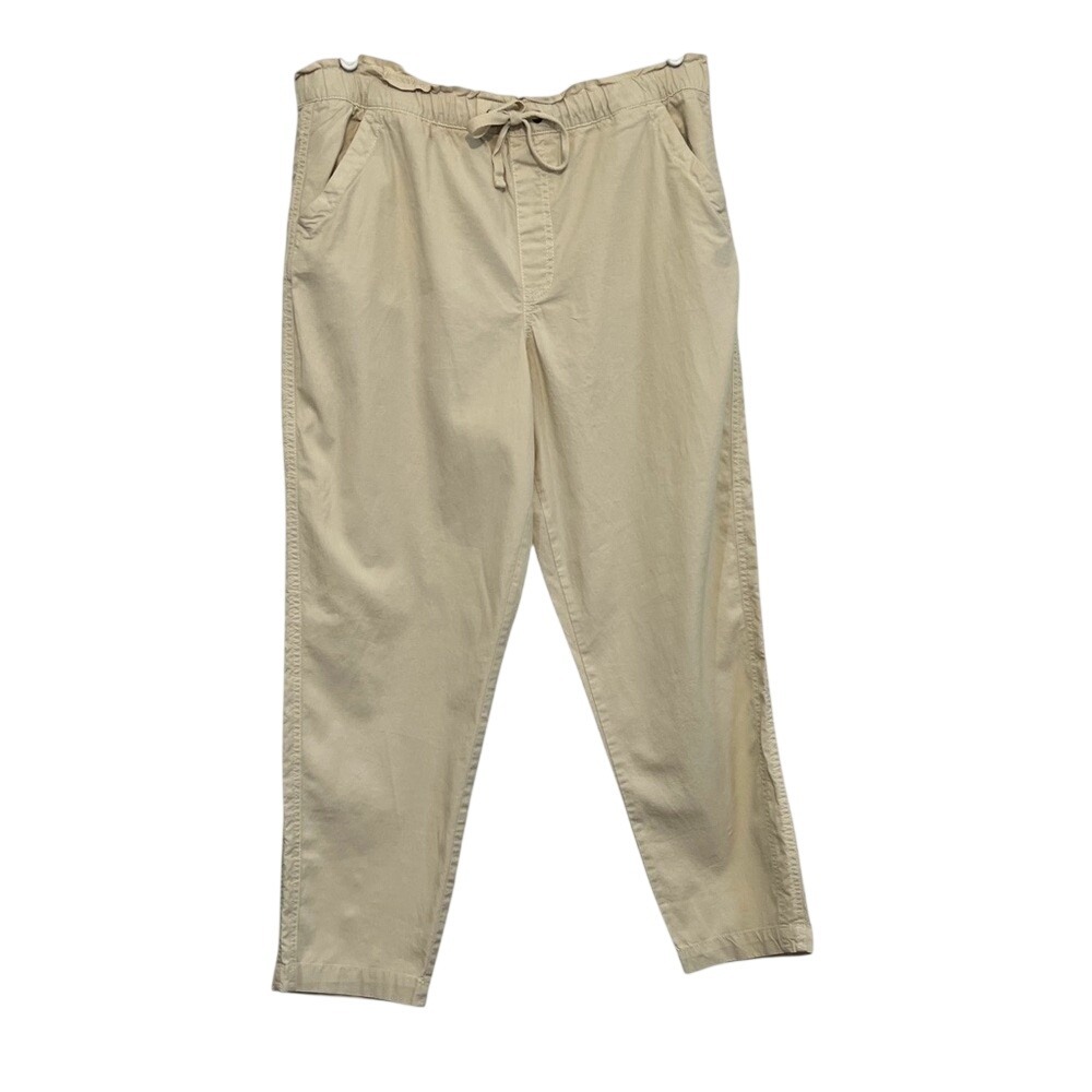 Sonoma‎ Women's pull on pants, drawstring adjustable waist, Beige, Large